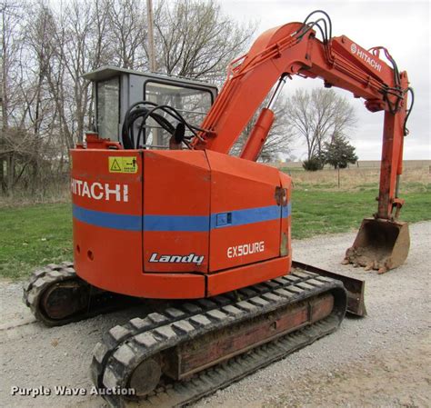 hitachi ex50urg mini excavator|HITACHI EX50URG Excavators Auction Results.